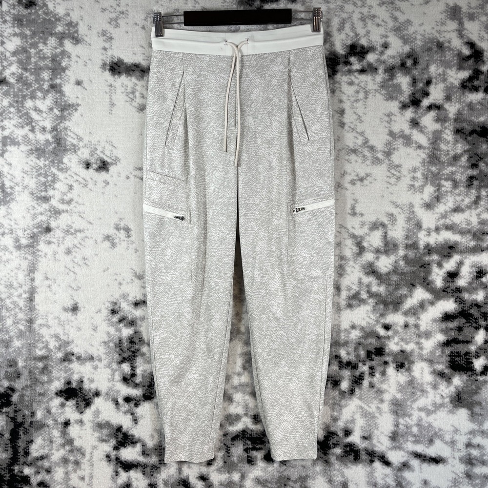 Athleta Venture Printed‎ Pant Womens Size 0 Performance Stretch Tapered Leg